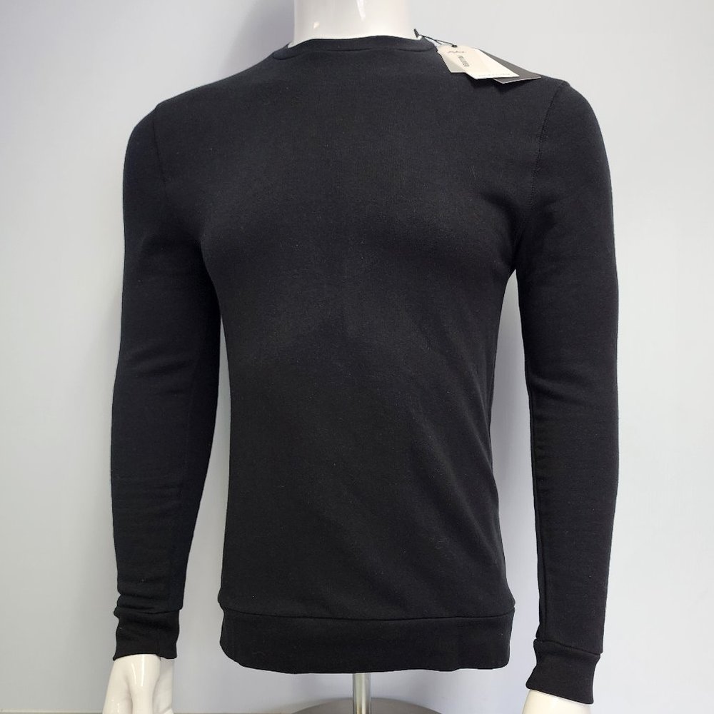Denim & Flower Black pullover (size s) [NewWithTags]